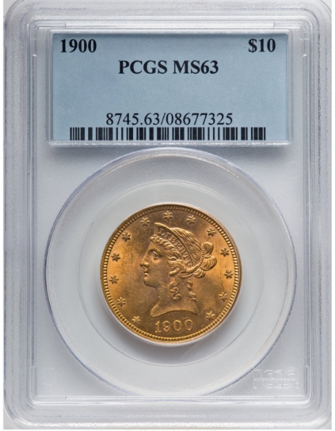 1900 $10 Liberty Eagle MS63